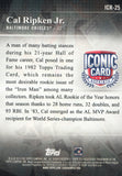 ICR-25 Cal Ripken Jr. Baltimore Orioles 2019 Topps Series 1 Baseball Card DAY
