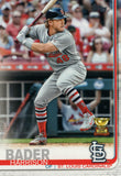 #97 Harrison Bader St Louis Cardinals 2019 Topps Series 1 Baseball Card DAY