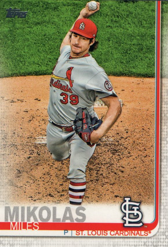#280 Miles Mikolas St Louis Cardinals 2019 Topps Series 1 Baseball Card DAY