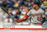 #213 Juan Soto Trophy Washington Nationals 2019 Topps Series 1 Baseball Card DAZ