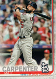 #84 Matt Carpenter St Louis Cardinals 2019 Topps Series 1 Baseball Card DAZ