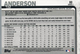 #80 Tim Anderson Chicago White Sox 2019 Topps Series 1 Baseball Card DAZ