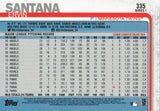 #335 Ervin Santana Minnesota Twins 2019 Topps Series 1 Baseball Card DAZ