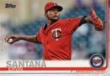 #335 Ervin Santana Minnesota Twins 2019 Topps Series 1 Baseball Card DAZ