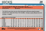 #260 Aaron Hicks New York Yankees 2019 Topps Series 1 Baseball Card DAZ