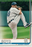 #93 Matthew Boyd Detroit Tigers 2019 Topps Series 1 Baseball Card EAA