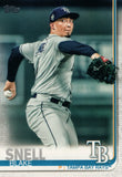 #130 Blake Snell Tampa Bay Rays 2019 Topps Series 1 Baseball Card EAA