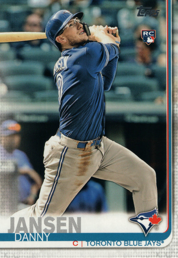#67 Danny Jansen Rookie Toronto Blue Jays 2019 Topps Series 1 Baseball Card EAA