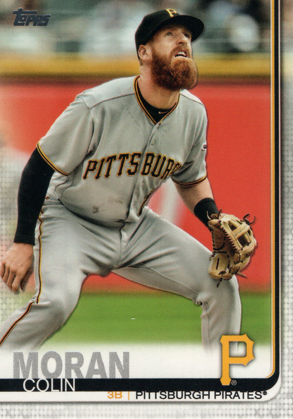 #214 Colin Moran Pittsburgh Pirates 2019 Topps Series 1 Baseball Card EAA