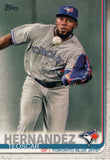 #152 Teoscar Hernandez Toronto Blue Jays 2019 Topps Series 1 Baseball Card EAA