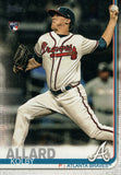 #38 Kolby Allard Rookie Atlanta Braves 2019 Topps Series 1 Baseball Card EAB