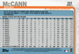 #322 Brian McCain Houston Astros 2019 Topps Series 1 Baseball Card EAB