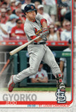 #261 Jedd Gyorko St Louis Cardinals 2019 Topps Series 1 Baseball Card EAC