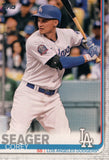 #41 Corey Seager Los Angeles Dodgers 2019 Topps Series 1 Baseball Card EAC