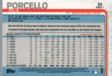 #54 Rick Porcello Boston Red Sox 2019 Topps Series 1 Baseball Card EAC