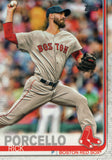 #54 Rick Porcello Boston Red Sox 2019 Topps Series 1 Baseball Card EAC