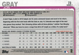 #73 Jon Gray Colorado Rockies 2019 Topps Series 1 Baseball Card EAC