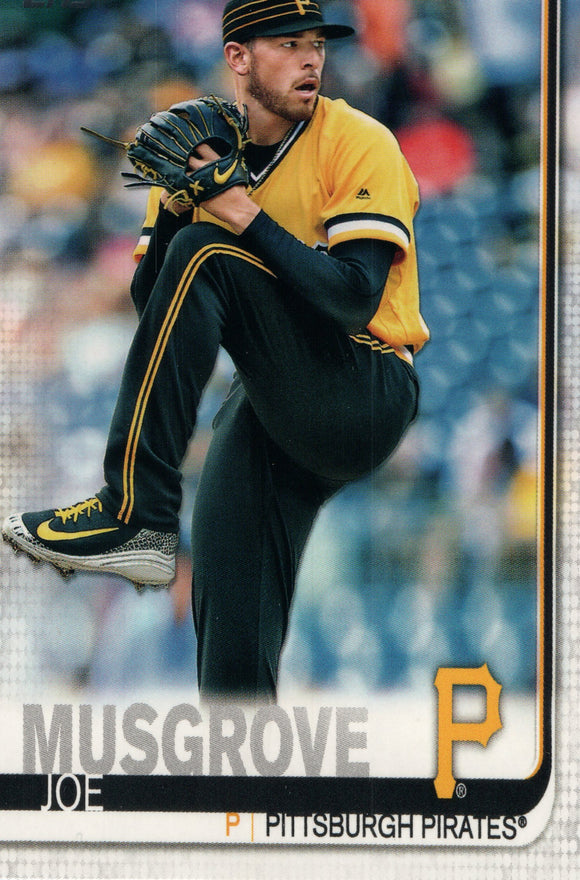 #104 Joe Musgrove Pittsburgh Pirates 2019 Topps Series 1 Baseball Card EAD