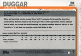 #190 Steven Dugar Rookie San Francisco Giants 2019 Topps Series 1 Baseball Card EAD