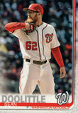 #236 Sean Doolittle Washington Nationals 2019 Topps Series 1 Baseball Card EAD