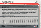 #29 Eugenio Suarez Cincinnati Reds 2019 Topps Series 1 Baseball Card EAE