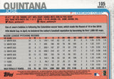 #105 Jose Quintana Chicago Cubs 2019 Topps Series 1 Baseball Card EAE