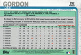 #292 Dee Gordon Seattle Mariners 2019 Topps Series 1 Baseball Card EAE