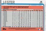 #40 Jon Lester Chicago Cubs 2019 Topps Series 1 Baseball Card EAE