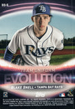 EO-5 Team Uniform Evolution Tampa Bays Rays 2019 Topps Series 1 Baseball Card EAE