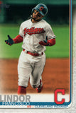 #269 Fancisco Lindor Cleveland Indians 2019 Topps Series 1 Baseball Card EAE