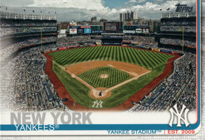 #47 Yankee Stadium New York Yankees 2019 Topps Series 1 Baseball Card EAE