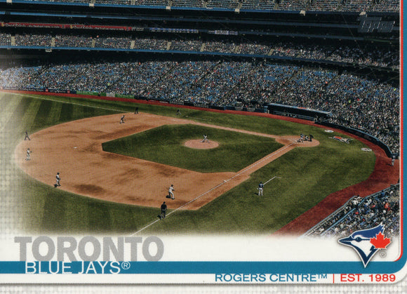 #245 Rogers Centre Toronto Blue Jays 2019 Topps Series 1 Baseball Card EAE