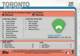 #245 Rogers Centre Toronto Blue Jays 2019 Topps Series 1 Baseball Card EAE