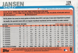 #129 Kenley Jansen Los Angeles Dodgers 2019 Topps Series 1 Baseball Card EAF