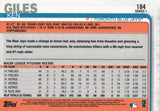 #164 Ken Giles Toronto Blue Jays 2019 Topps Series 1 Baseball Card EAF