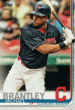 #51 Michael Brantley Cleveland Indians 2019 Topps Series 1 Baseball Card EAF
