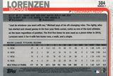 #304 Michael Lorenzen Cincinnati Reds 2019 Topps Series 1 Baseball Card EAF