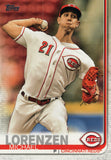 #304 Michael Lorenzen Cincinnati Reds 2019 Topps Series 1 Baseball Card EAF