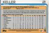 #270 Brad Keller Rookie Kansas City Royals 2019 Topps Series 1 Baseball Card EAF
