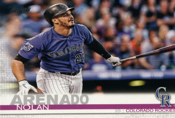 #276 Nolan Arenado Colorado Rockies 2019 Topps Series 1 Baseball Card EAF