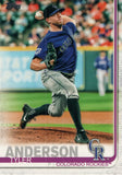 #2 Tyler Anderson Colorado Rockies 2019 Topps Series 1 Baseball Card EAF