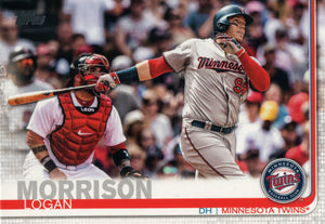 #324 Logan Morrison Minnesota Twins 2019 Topps Series 1 Baseball Card EAG