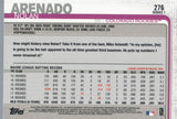 #276 Nolan Arenado 150 Years Colorado Rockies 2019 Topps Series 1 Baseball Card EAG