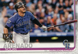 #276 Nolan Arenado 150 Years Colorado Rockies 2019 Topps Series 1 Baseball Card EAG