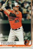 #131 Mark Trumbo Baltimore Orioles 2019 Topps Series 1 Baseball Card EAG
