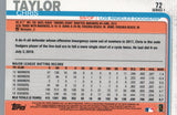 #72 Chris Taylor Los Angeles Dodgers 2019 Topps Series 1 Baseball Card EAH