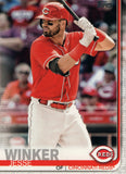 #146 Jesse Winker Cincinnati Reds 2019 Topps Series 1 Baseball Card EAH