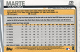 #523 Starling Marte Pittsburgh Pirates 2019 Topps Series 1 Baseball Card EAI