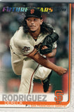 #4 Dereck Rodriguez Future Stars San Francisco Giants 2019 Topps Series 1 Baseball Card EAI