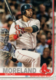 #262 Mitch Moreland Boston Red Sox 2019 Topps Series 1 Baseball Card EAI